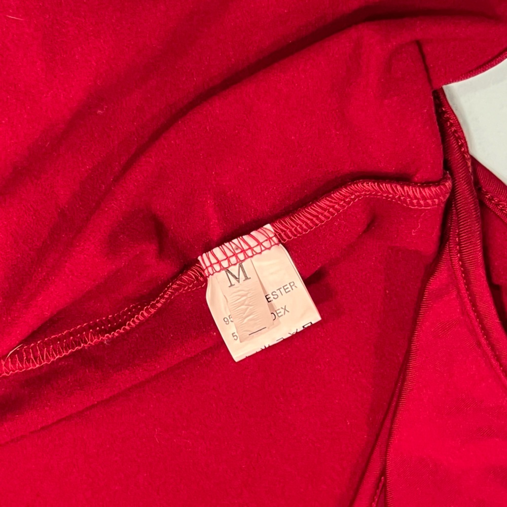 Red wrap top - Picture 4 of 4